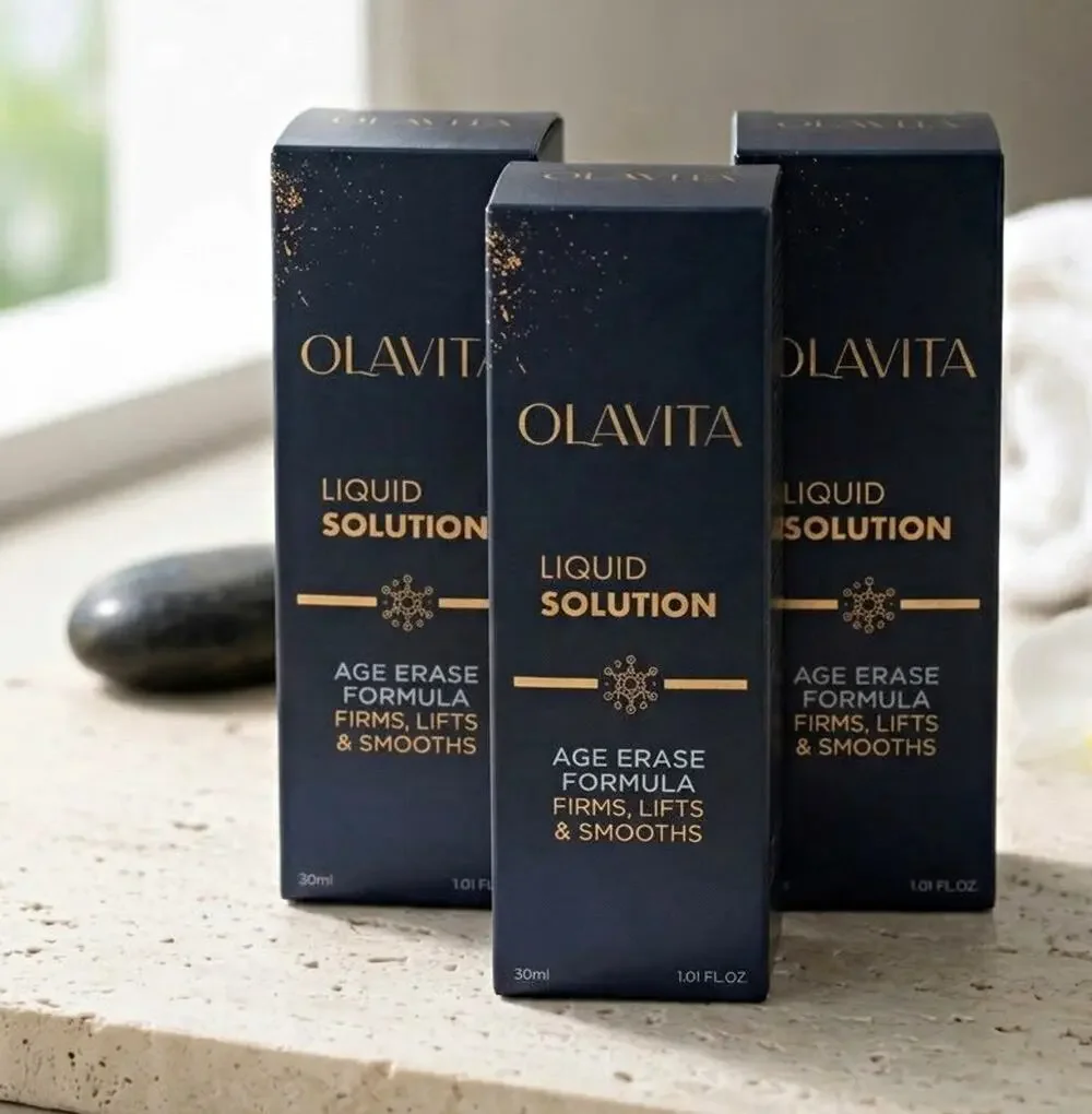 Lot of 3 OLAVITA Solution Age Erase Anti-Aging Serum (30ml / 1.01 fl. oz each)